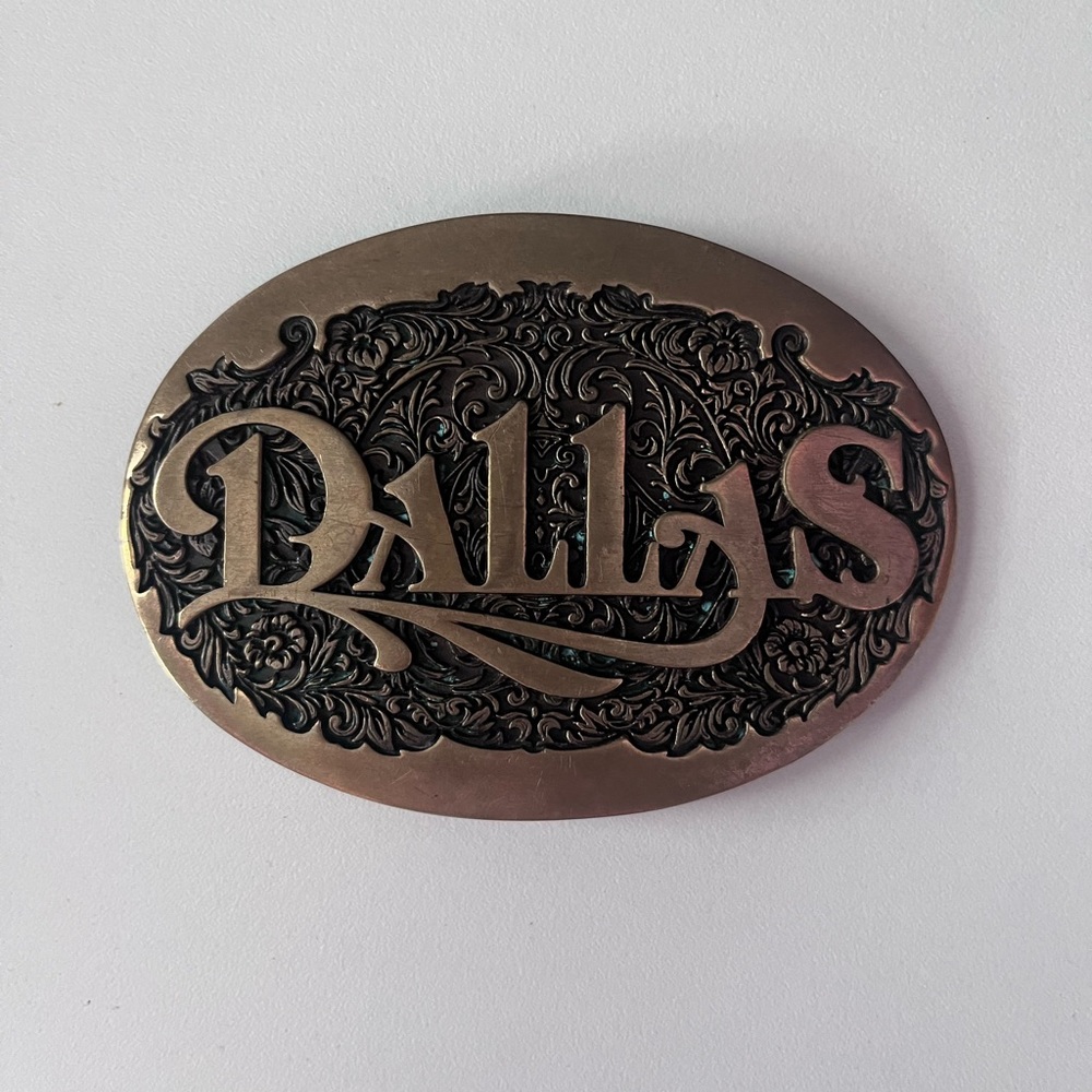 Dallas belt buckle
